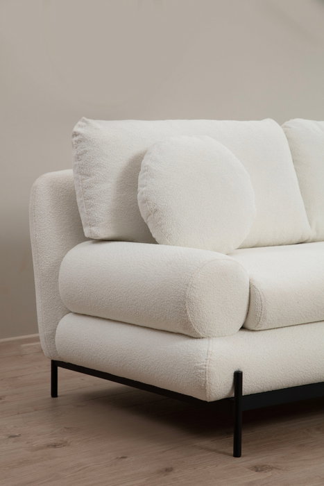 Atelier Del Sofa Sofá Livorno 2 Plazas Blanco 188x92x85 cm